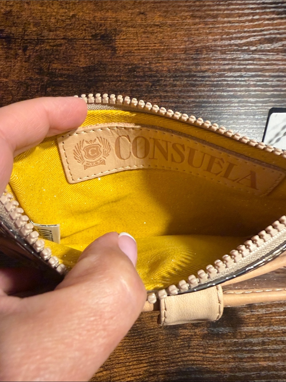 Consuela Kyle Slim Metallic Wallet - Picture 3 of 5